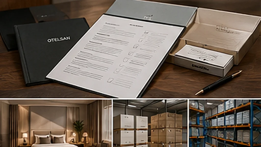 Hotel project documentation and equipment handover materials