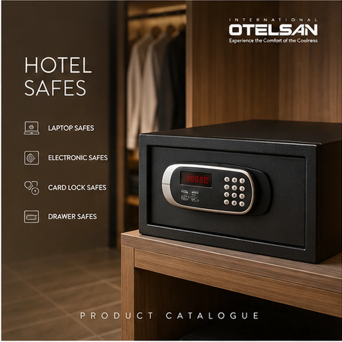 OTELSAN Hotel Safes catalogue preview